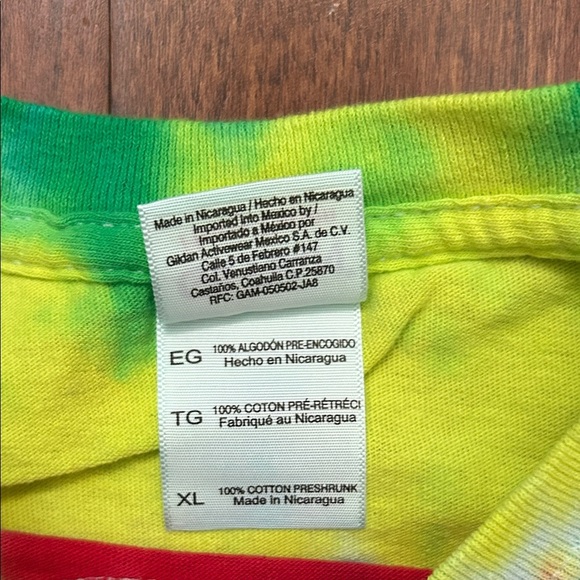 A Day to Remember Multicolor Tie-Dye Band T-Shirt, Size XL, NWOT - Picture 2 of 8